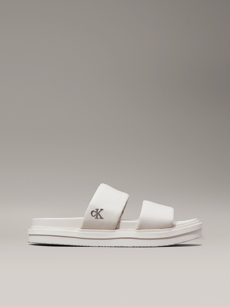 SANDALIAS DE LONA FLAT MOLDED - 5