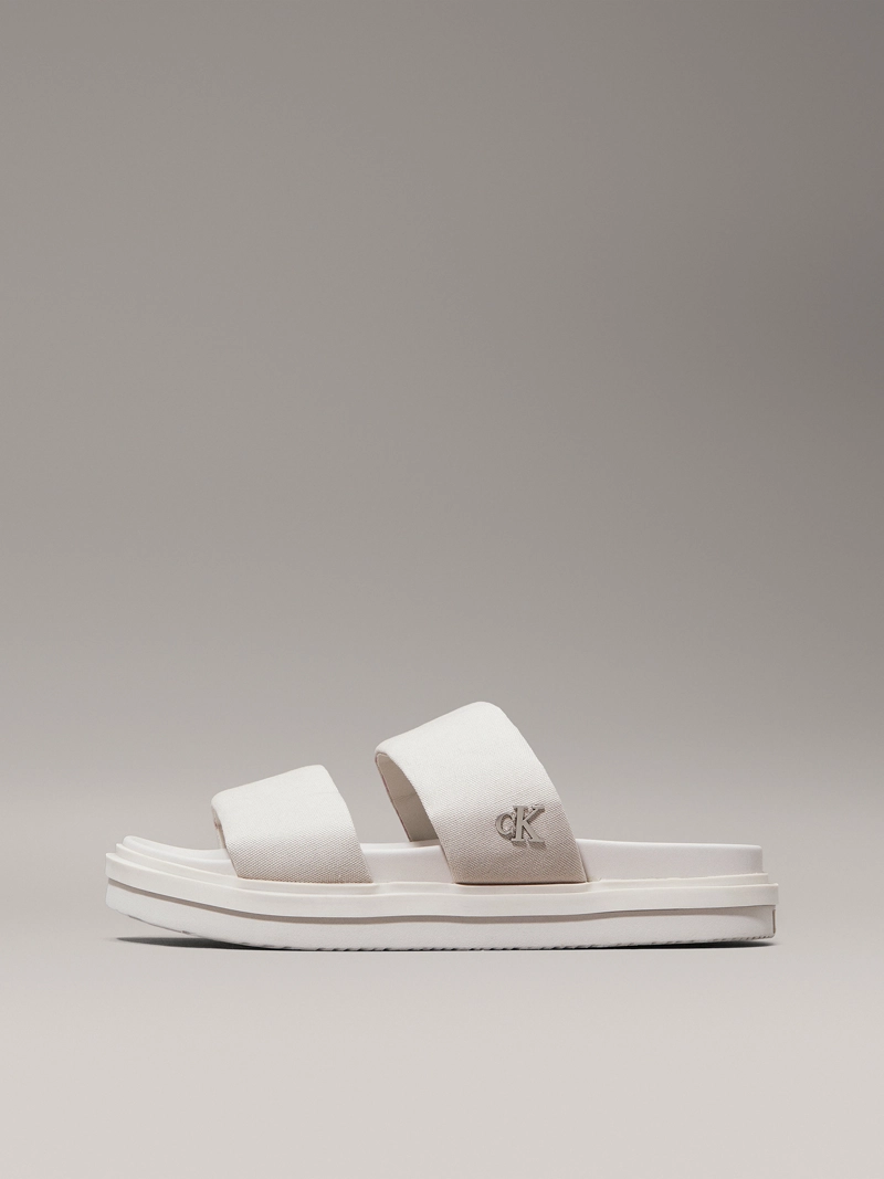 SANDALIAS DE LONA FLAT MOLDED - 6