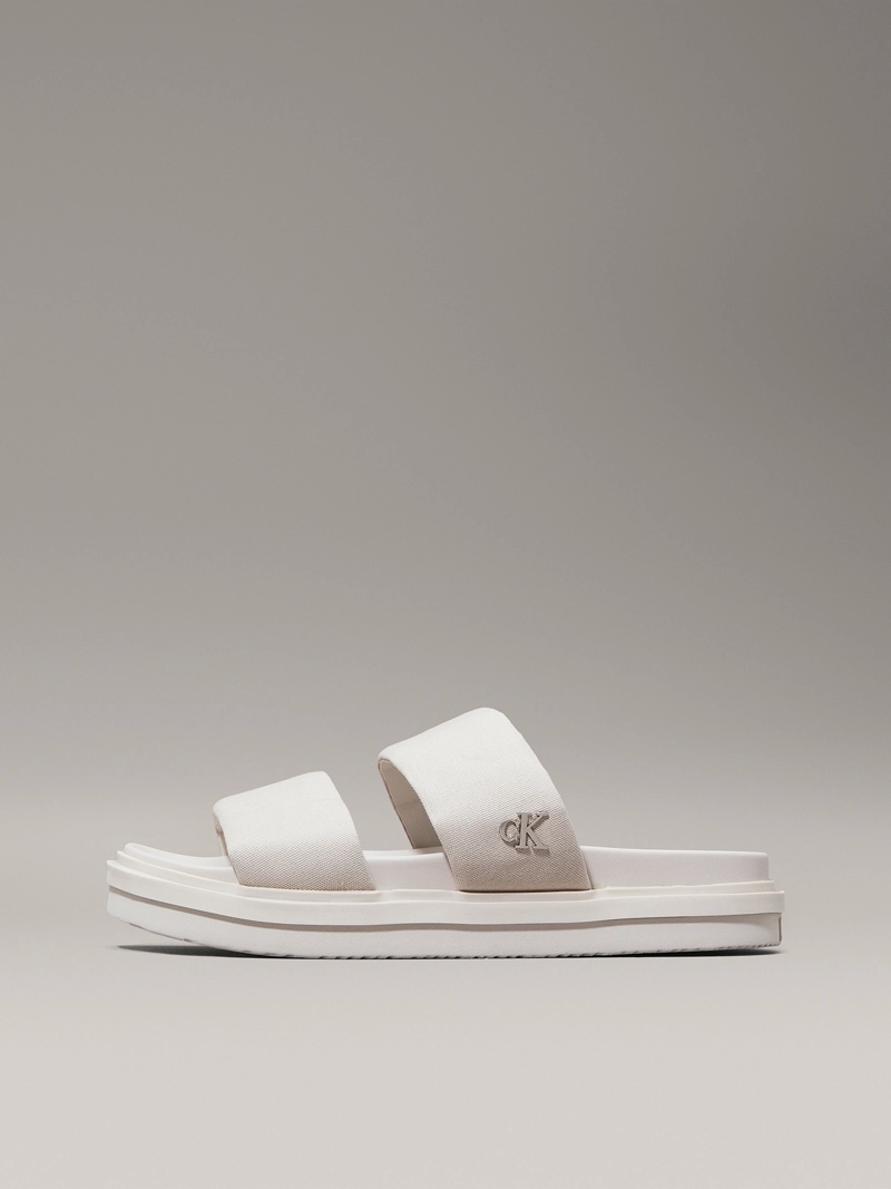 SANDALIAS DE LONA FLAT MOLDED - 6