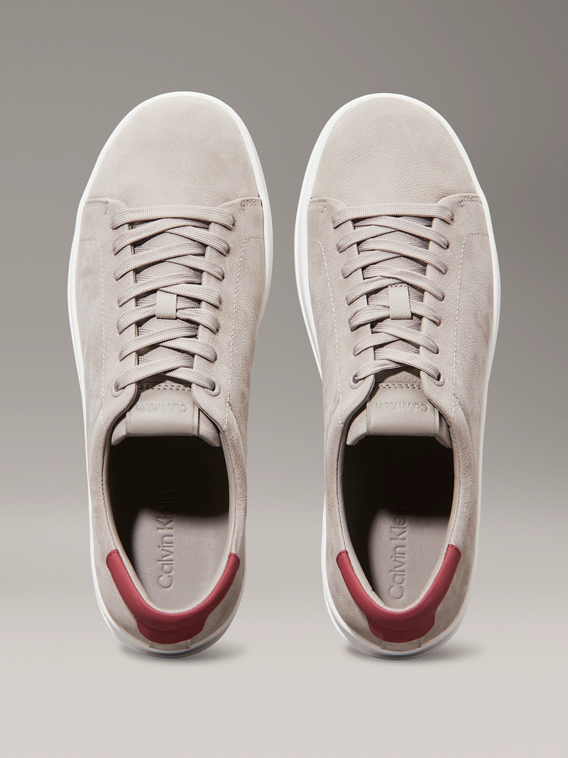 ZAPATILLAS DE CUERO LOW TOP LACE UP - 3