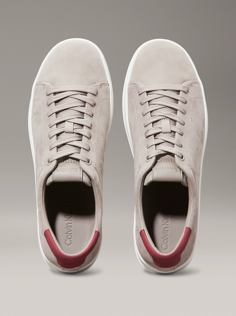 ZAPATILLAS DE CUERO LOW TOP LACE UP - 3