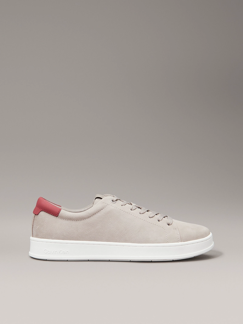 ZAPATILLAS DE CUERO LOW TOP LACE UP - 5