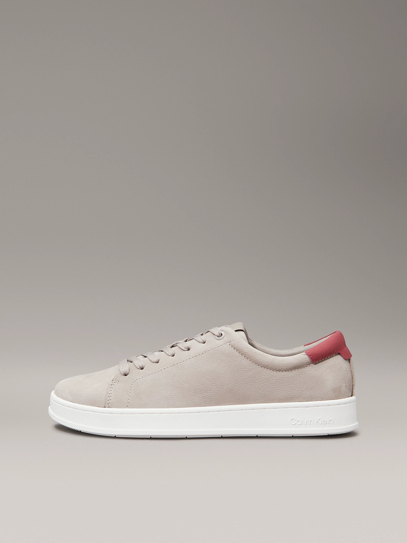 ZAPATILLAS DE CUERO LOW TOP LACE UP - 6