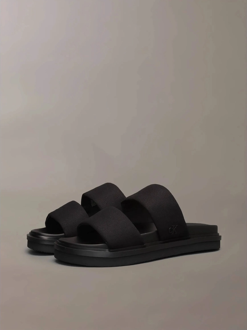 SANDALIAS DE LONA FLAT MOLDED - 1