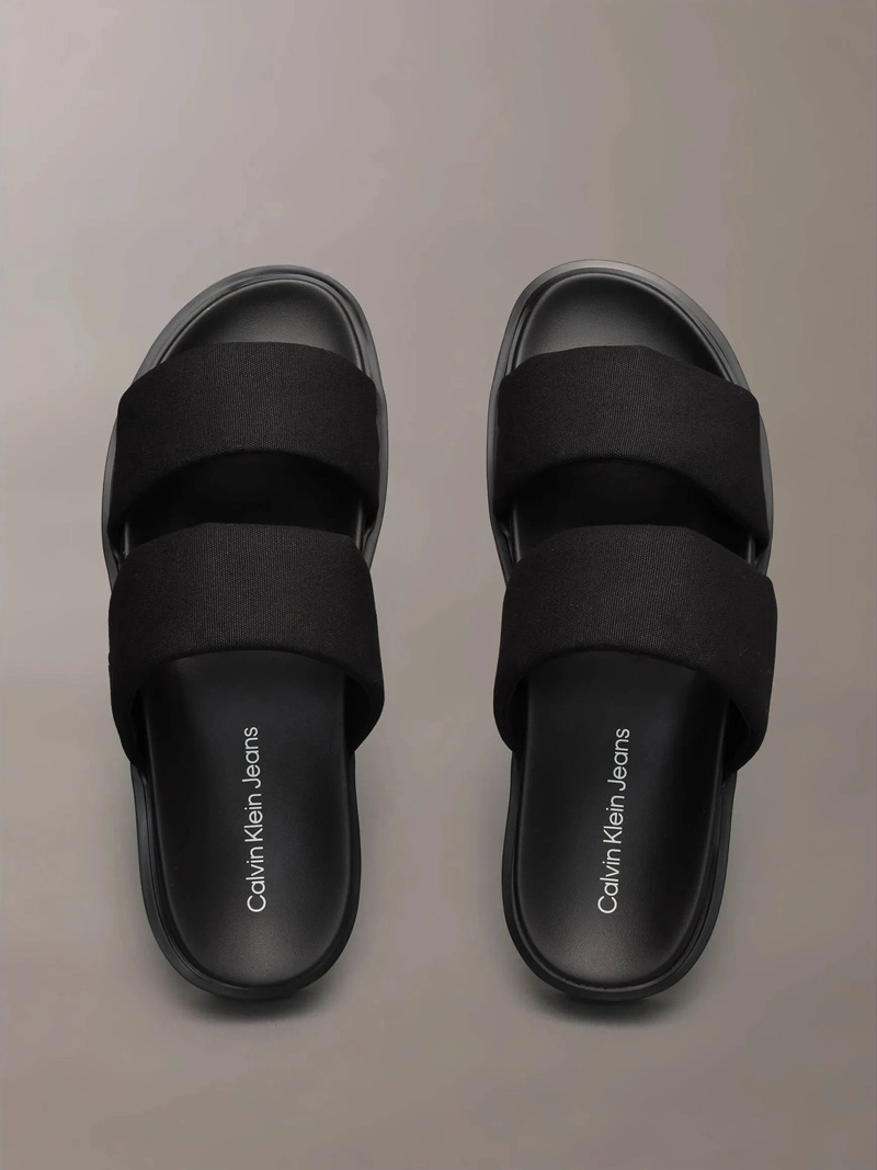 SANDALIAS DE LONA FLAT MOLDED - 2