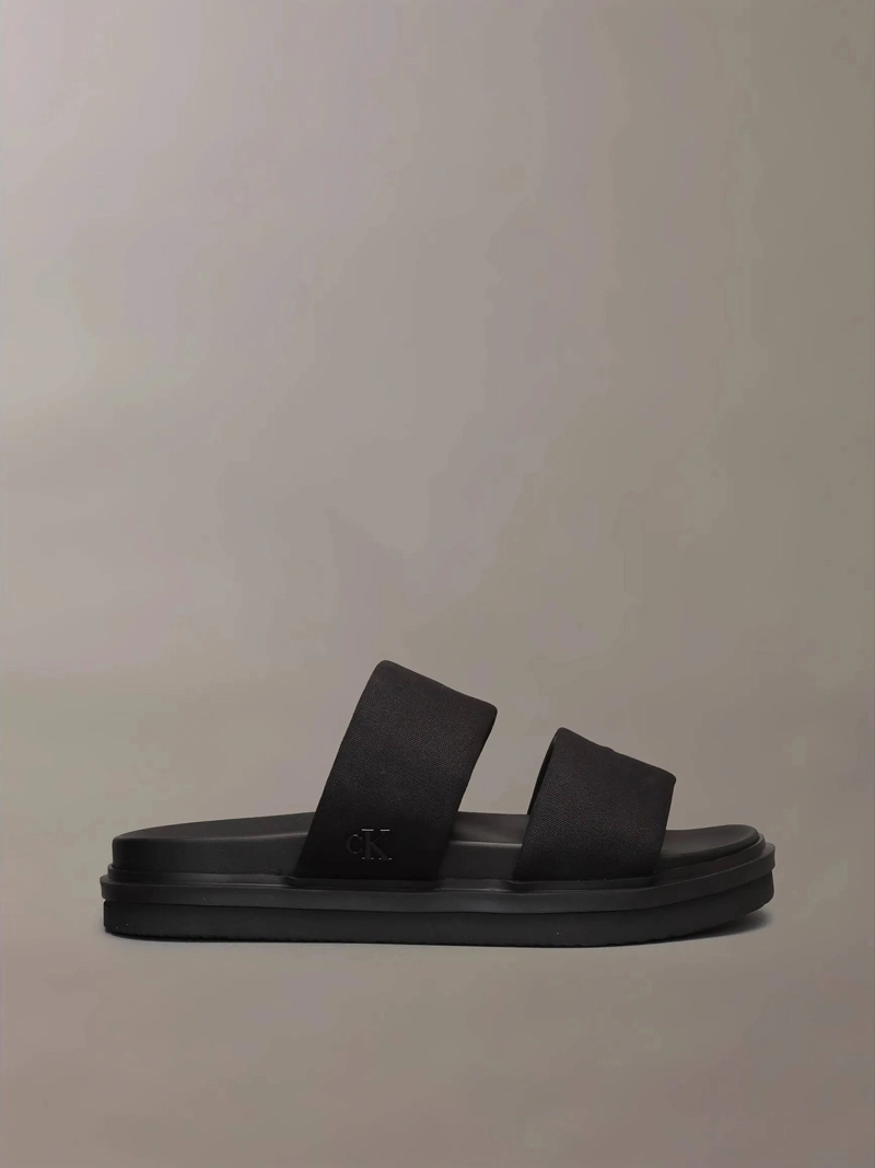 SANDALIAS DE LONA FLAT MOLDED - 4