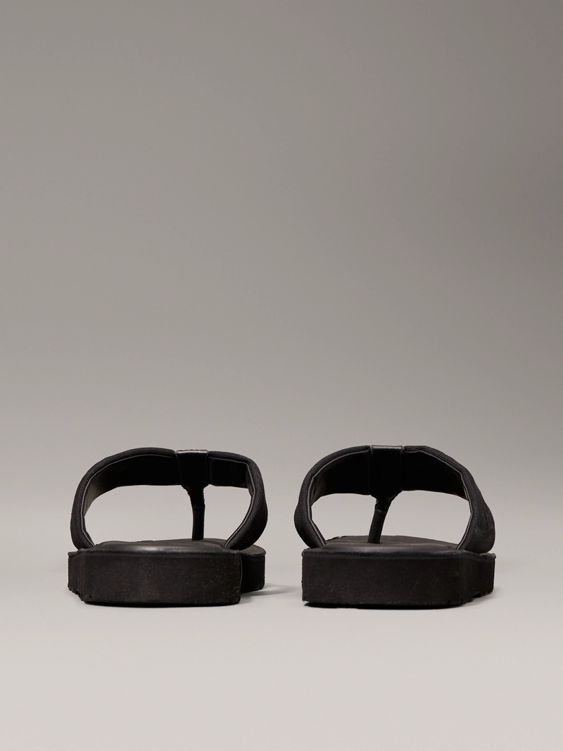 SANDALIAS DE LONA CON LOGO - 2