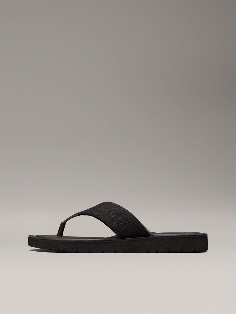 SANDALIAS DE LONA CON LOGO - 6