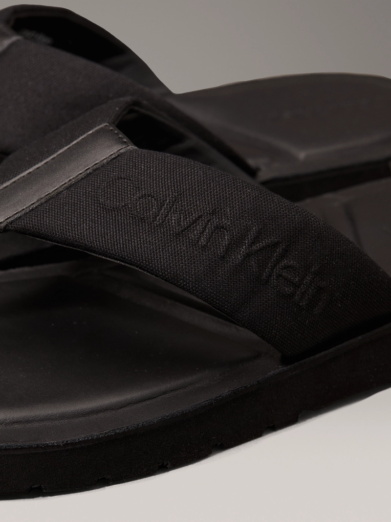SANDALIAS DE LONA CON LOGO - 7
