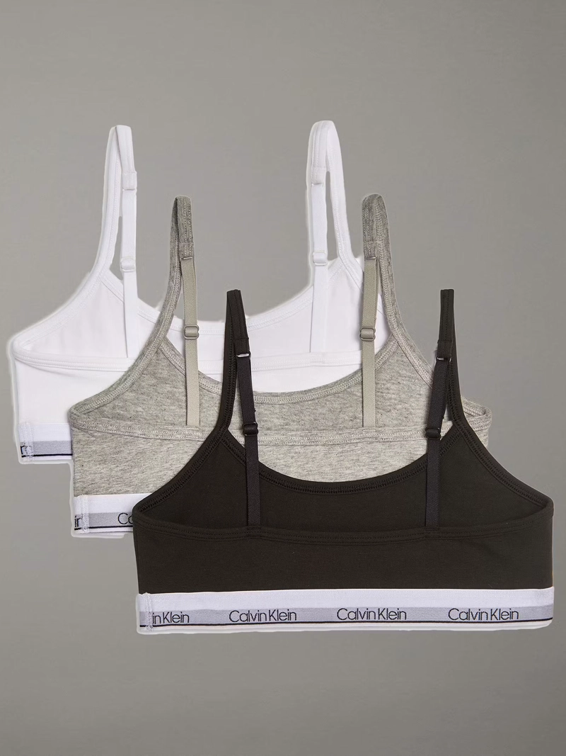 PACK 3 CROPPED BRALETTES PARA NIÑA - 2