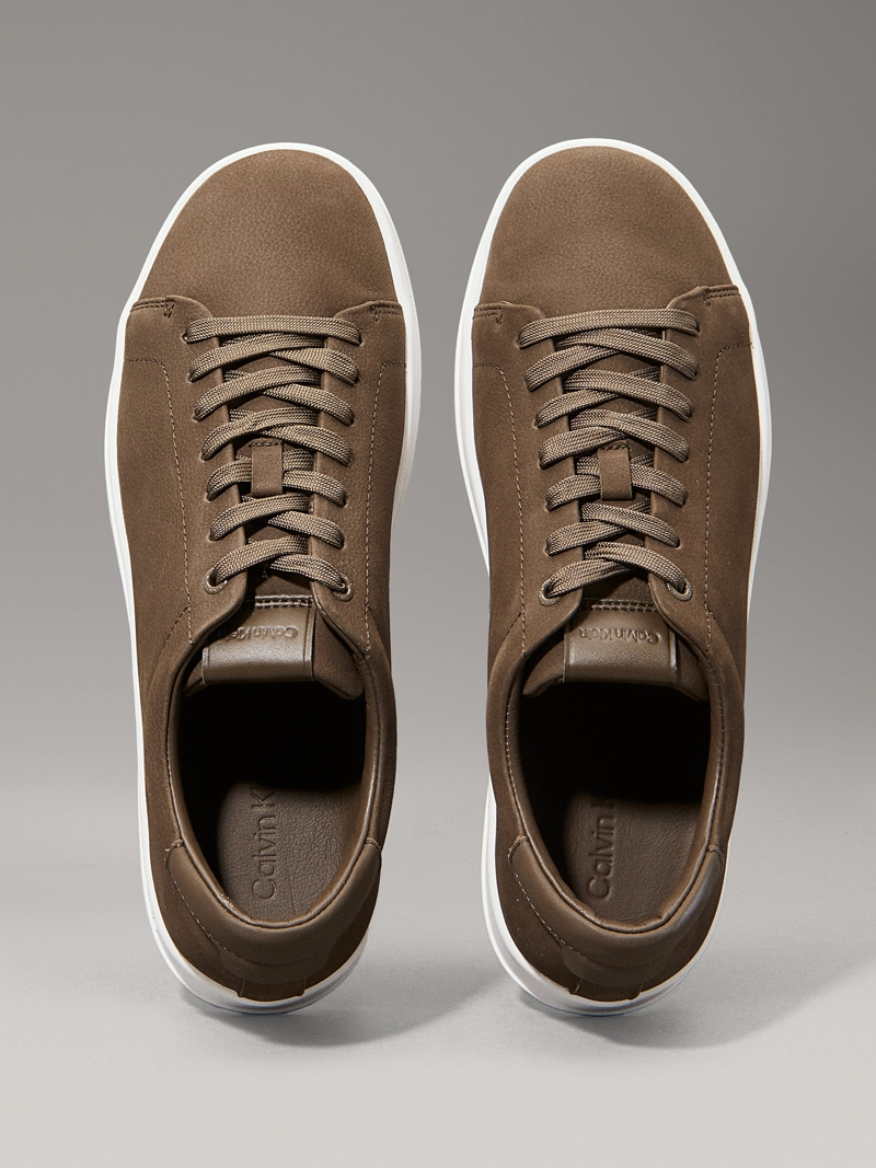 ZAPATILLAS DE CUERO LOW TOP LACE UP - 3