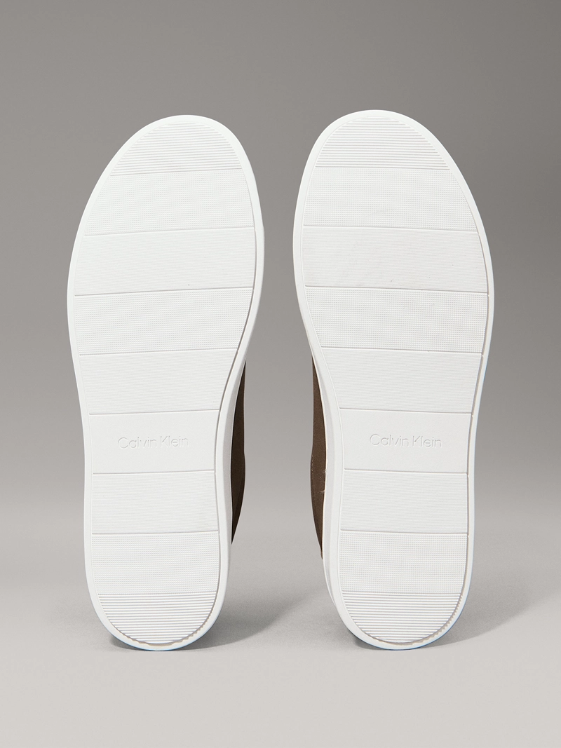 ZAPATILLAS DE CUERO LOW TOP LACE UP - 4