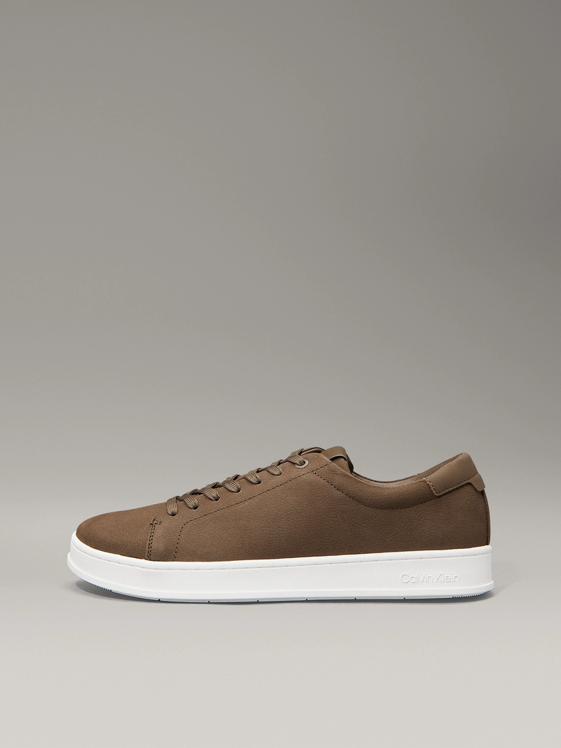 ZAPATILLAS DE CUERO LOW TOP LACE UP - 6