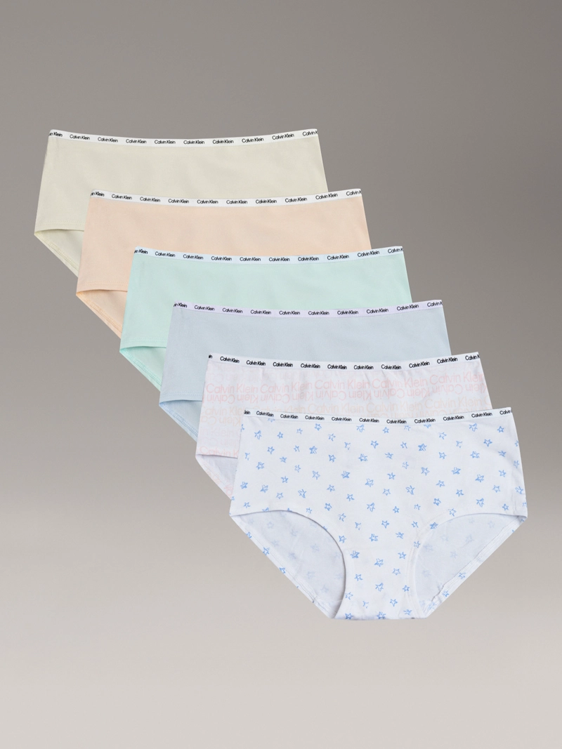 PACK 6 CALZONES HIPSTER PARA NIÑA - 1