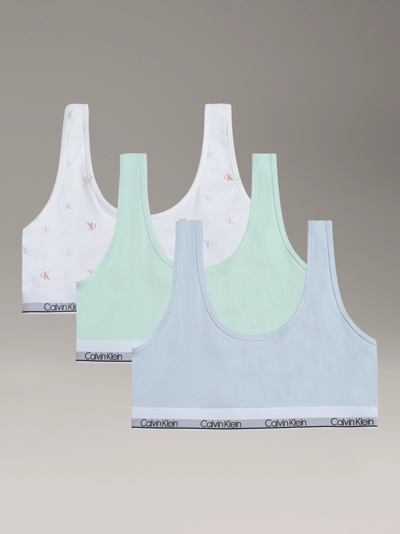 PACK 3 BRALETTES DE NIÑA MODERN COTTON - 1
