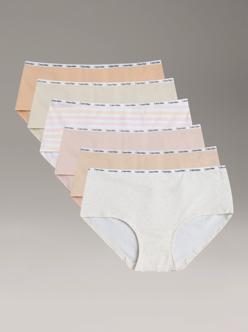 PACK 6 CALZONES HIPSTER PARA NIÑA - 1