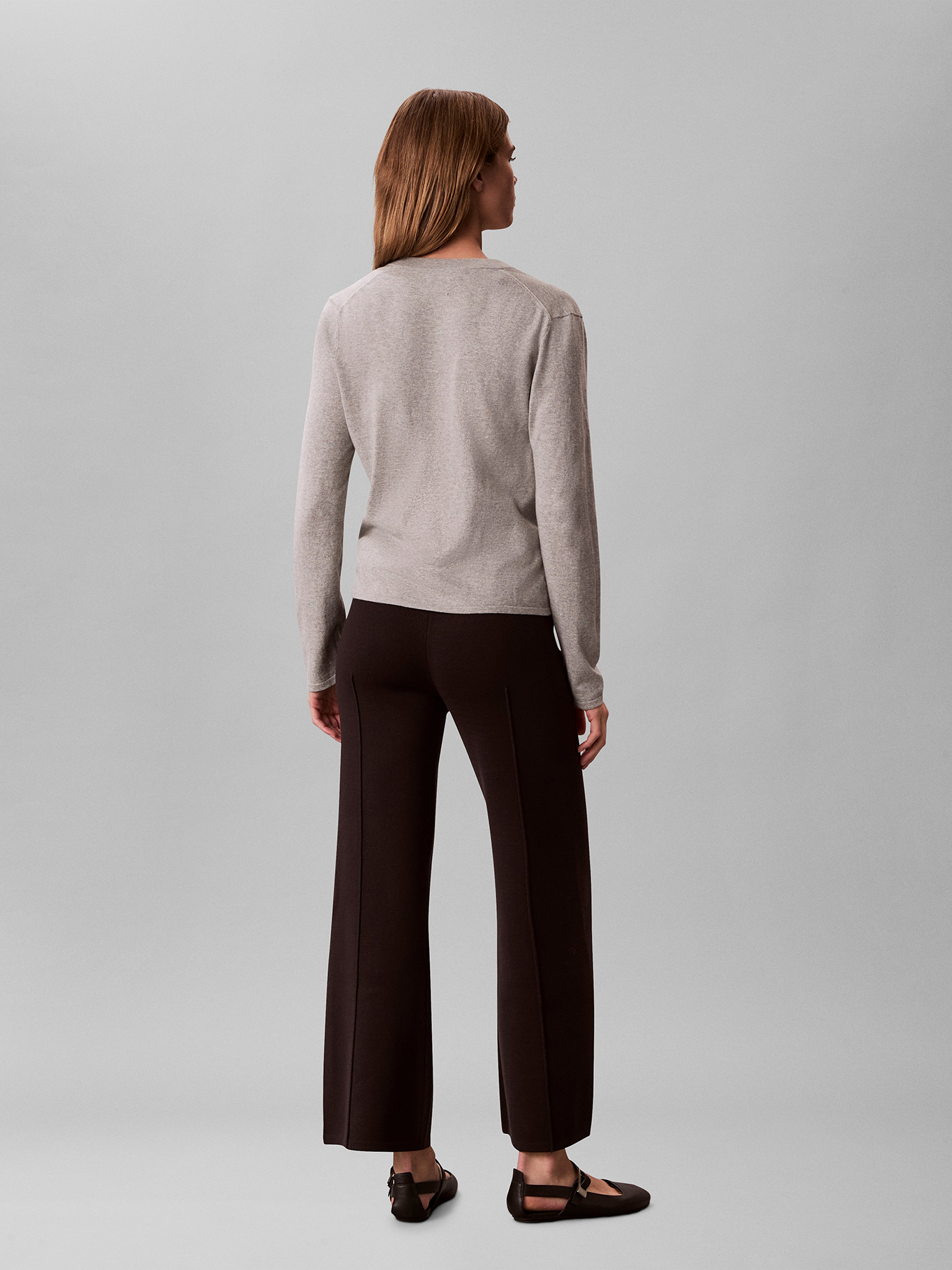 PANTALON EN TEJIDO MILANO - 3