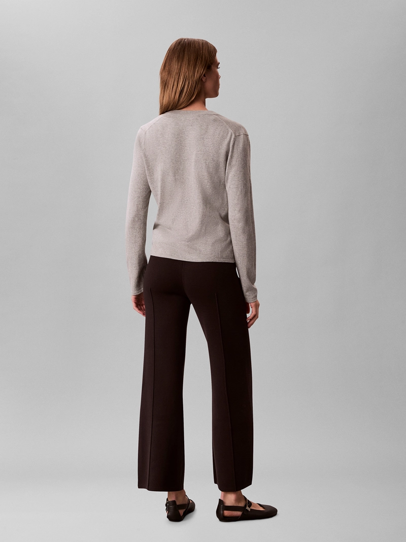 PANTALON EN TEJIDO MILANO - 3