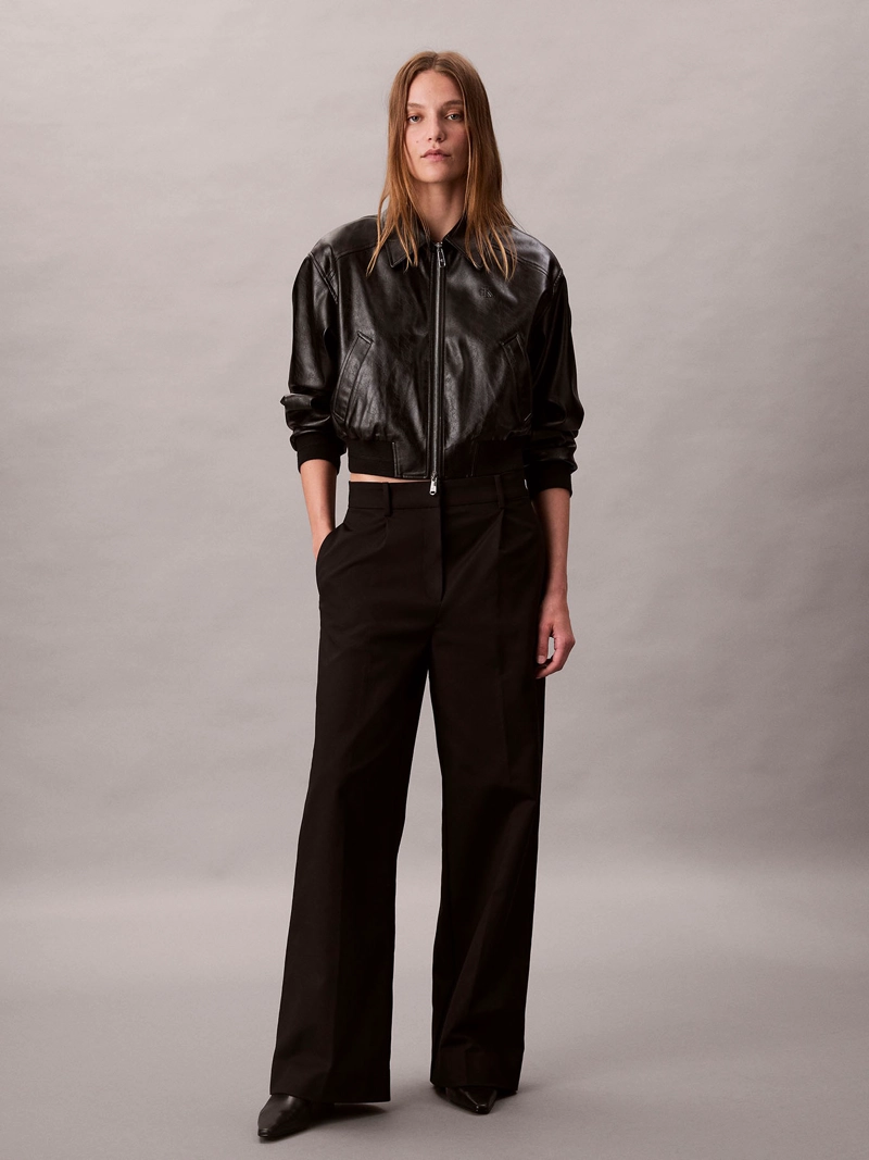 PANTALONES CHINO DE PIERNA ANCHA - 1