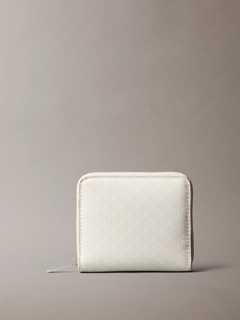 BILLETERA CON ESTAMPADO DE MONOGRAMA - 1