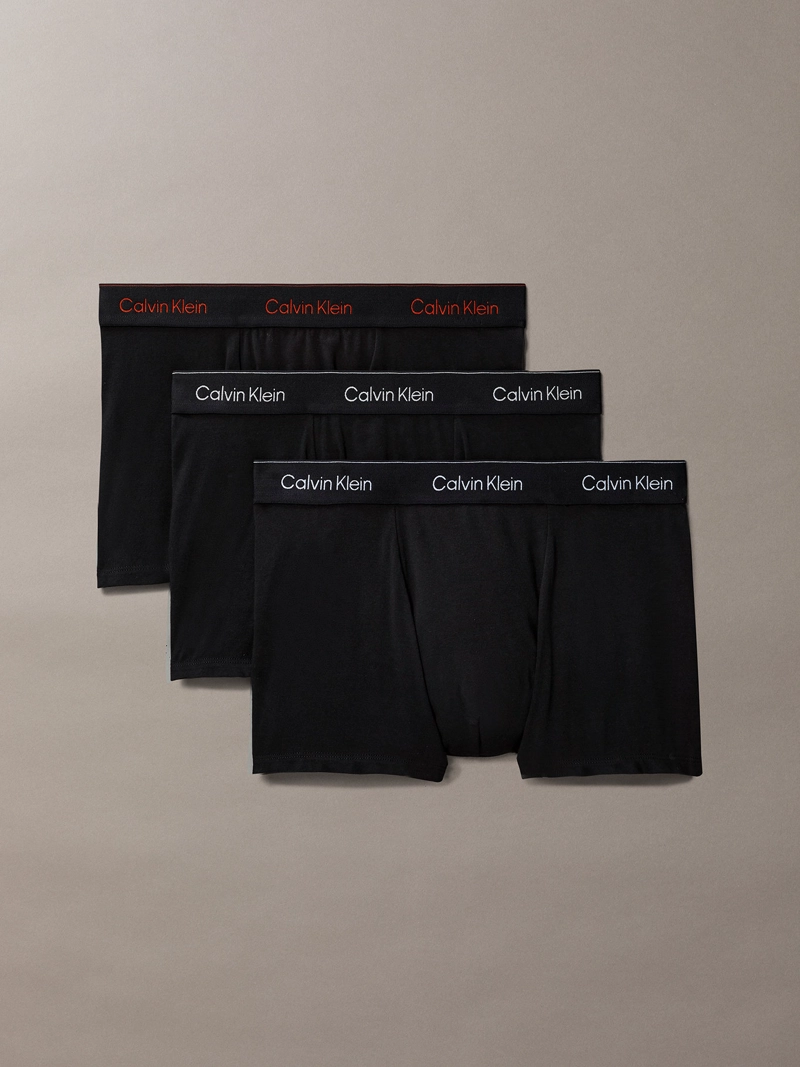 PACK DE 3 BOXERS TRUNK ICON COTTON STRETCH - 1