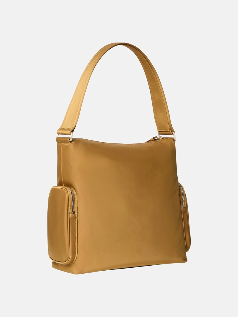 CARTERA DE MANO DE NAILON DE SATE N SUAVE - 2