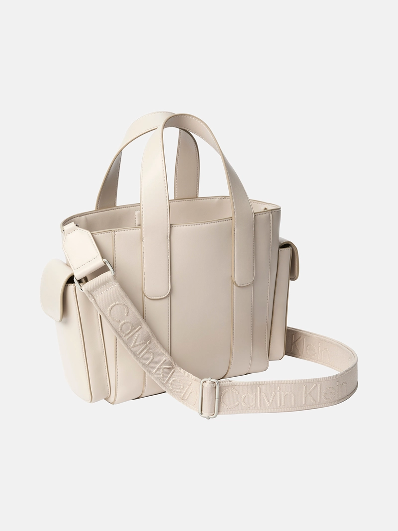 TOTE BAG PEQUEÑO DE JACQUARD CON LOGO - 2
