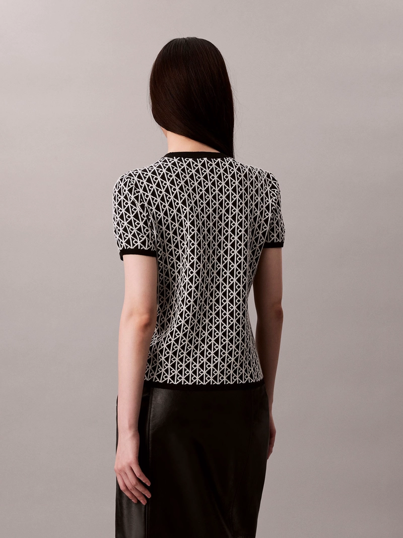 BLUSA MONOGRAMA CK - 3