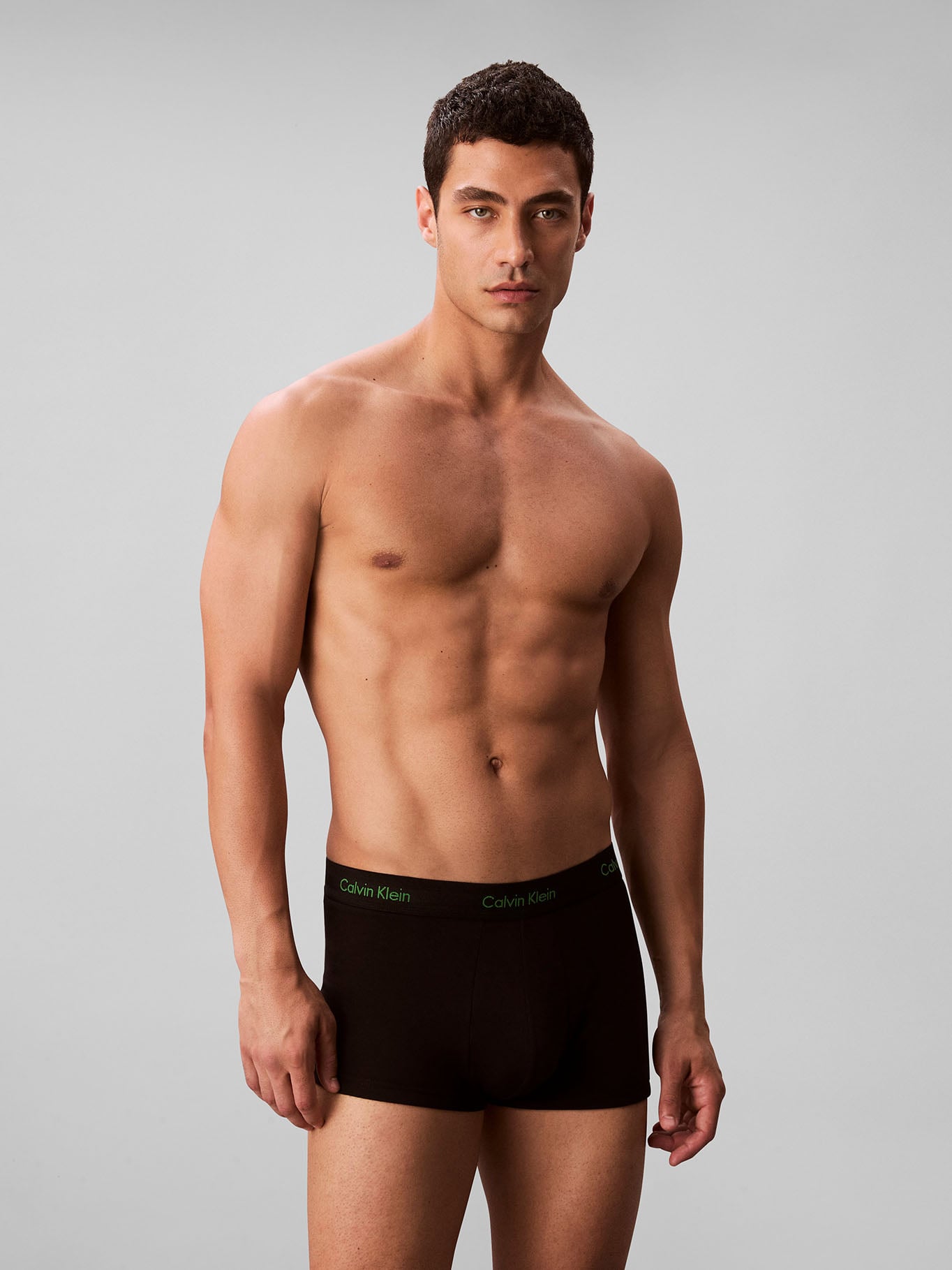 PACK DE 3 BOXERS LOW RISE TRUNK COTTON STRECH - 2