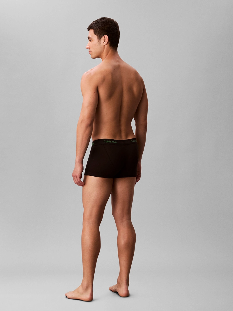 PACK DE 3 BOXERS LOW RISE TRUNK COTTON STRECH - 4