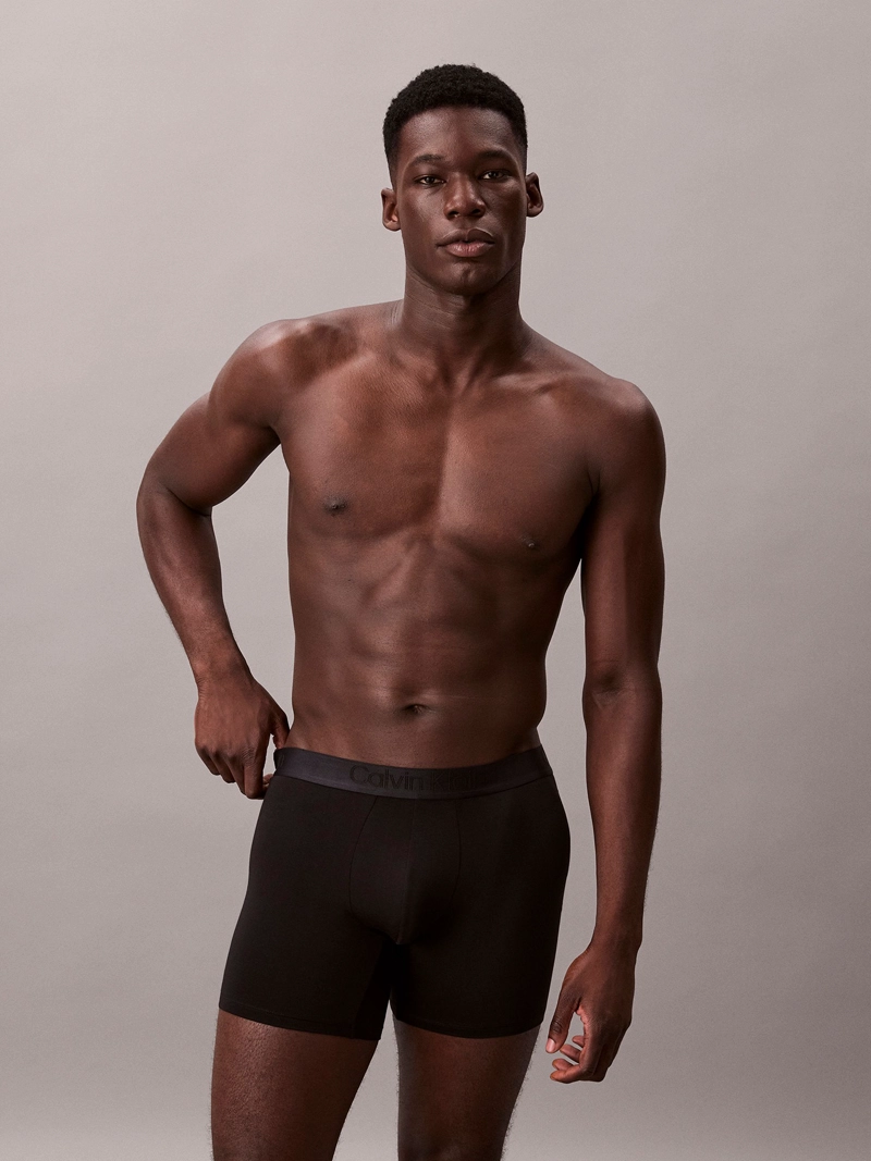 PACK 3 BOXERS BRIEF CK BLACK - 2
