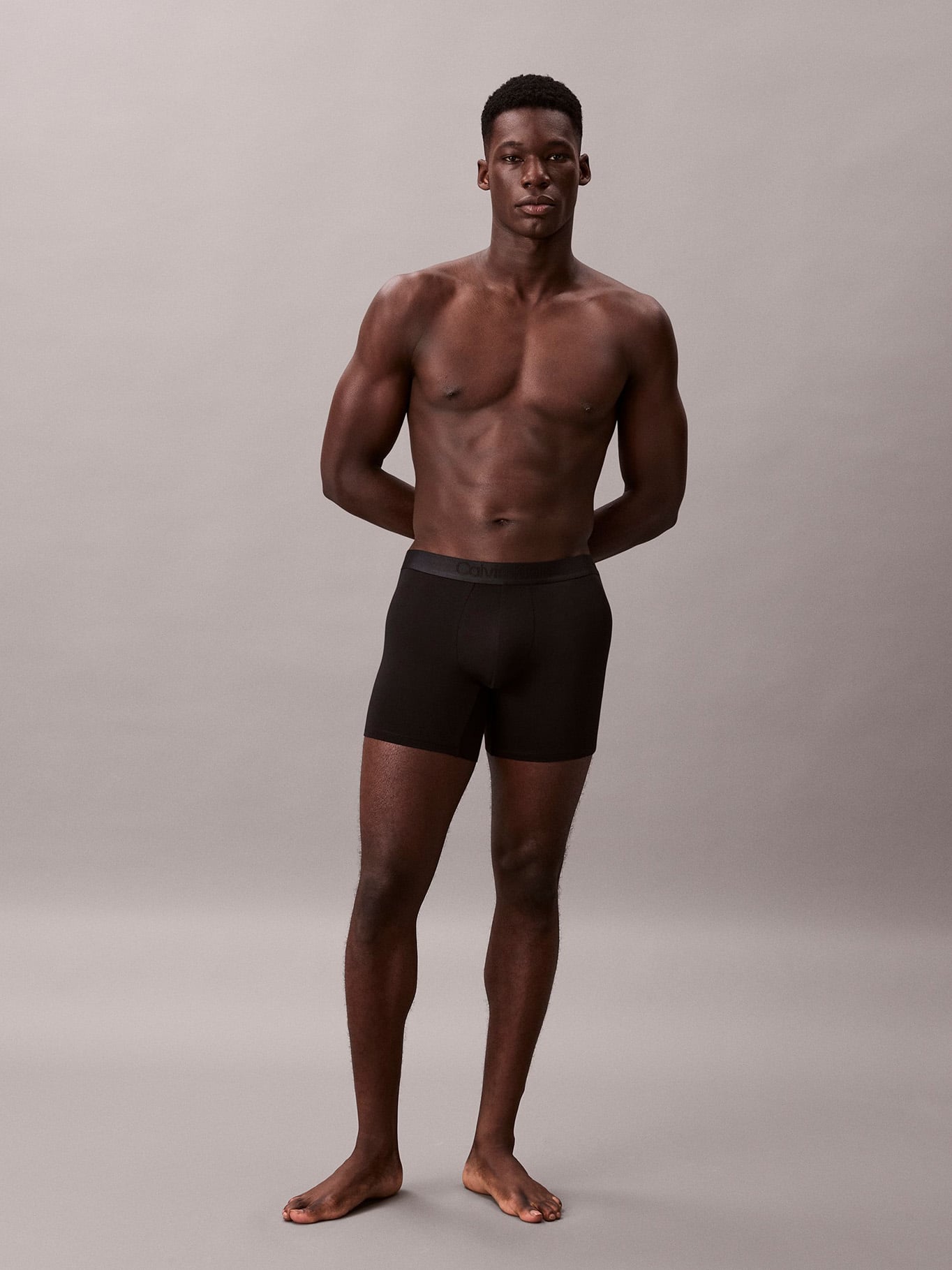 PACK 3 BOXERS BRIEF CK BLACK - 3