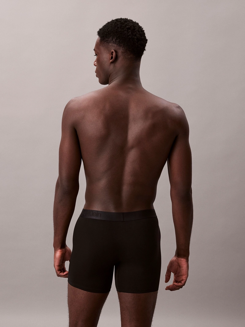 PACK 3 BOXERS BRIEF CK BLACK - 4