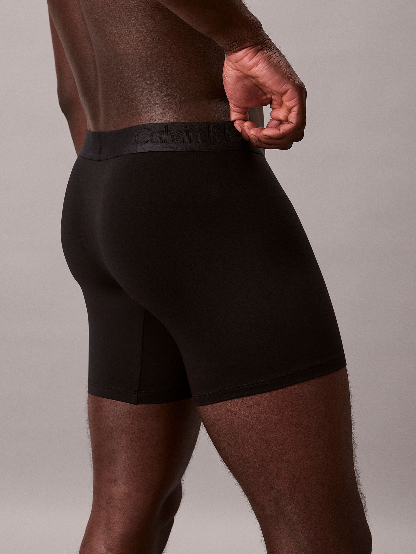 PACK 3 BOXERS BRIEF CK BLACK - 6
