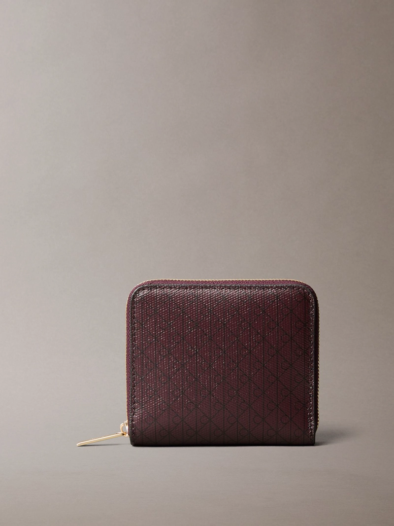 BILLETERA CON ESTAMPADO DE MONOGRAMA - 1