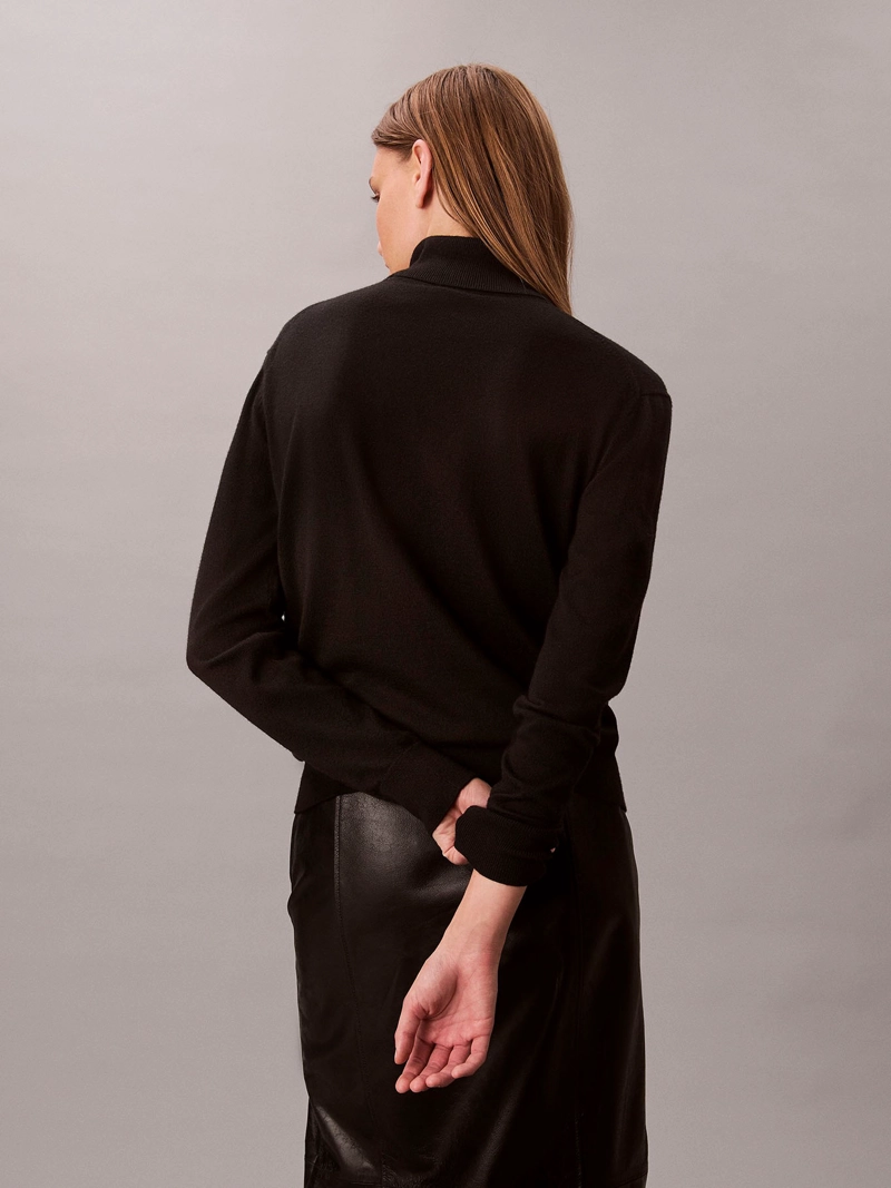 SWEATER DE CUELLO ALTO DE LANA MERINO - 3