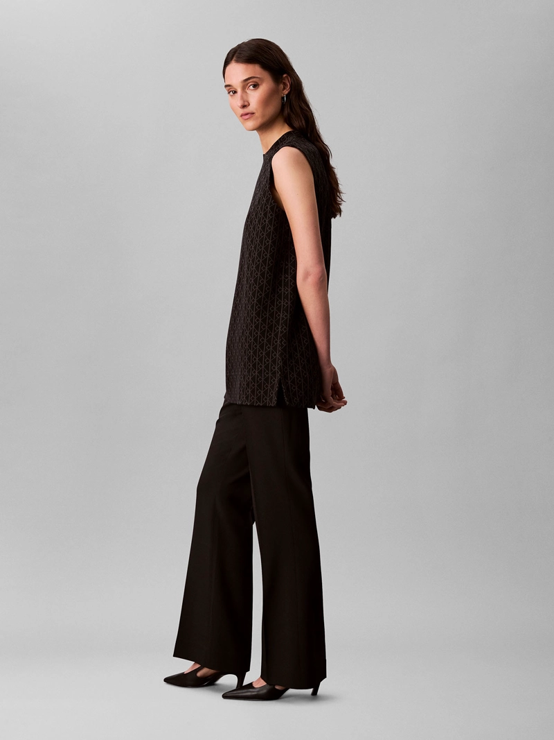 BLUSA CON LOGO EN JACQUARD - 3