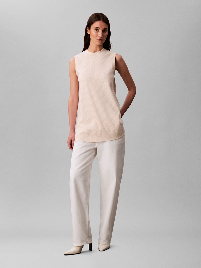 BLUSA CON LOGO EN JACQUARD - 1