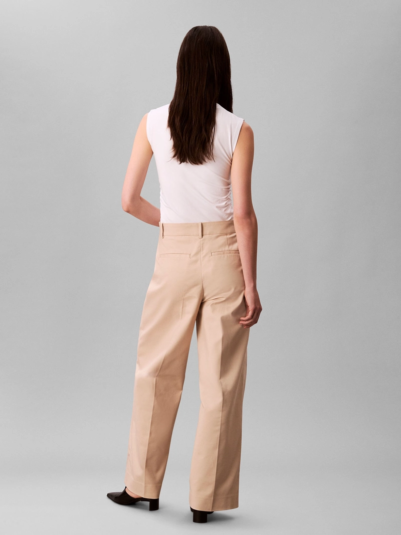 PANTALONES CHINO DE PIERNA ANCHA - 2