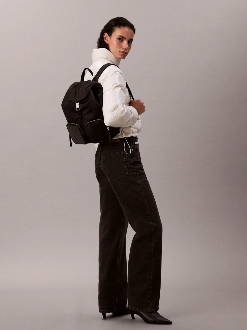 MOCHILA CON SOLAPA DE SATE N Y NAILON - 2