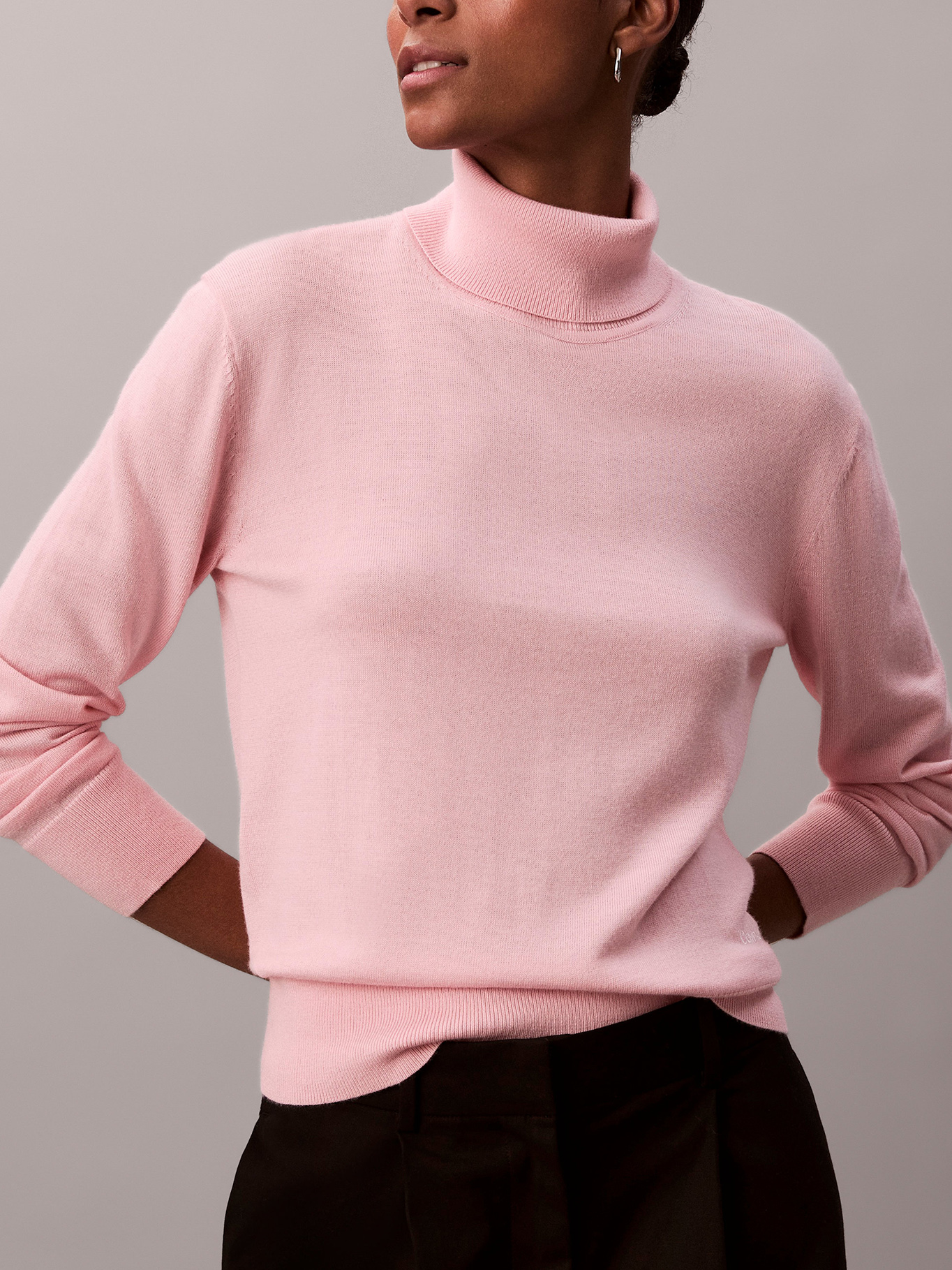 SWEATER DE CUELLO ALTO DE LANA MERINO - 4