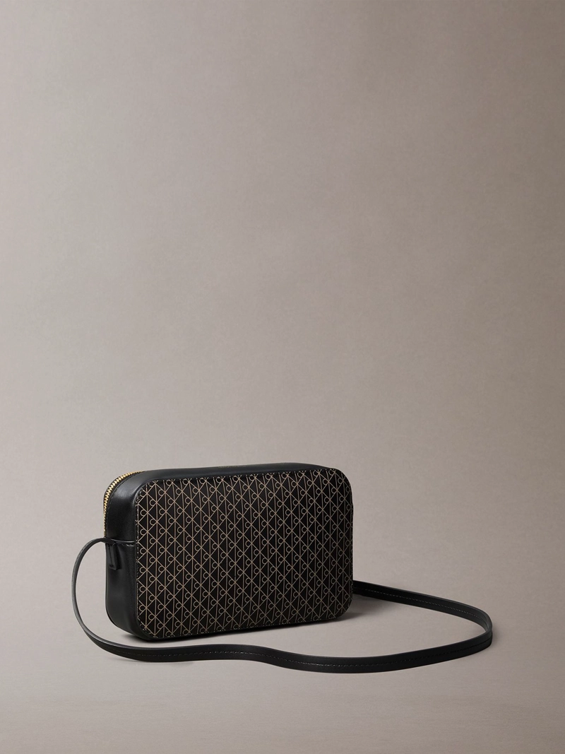 CARTERA CRUZADA CON ESTAMPADO DE MONOGRAMA - 3