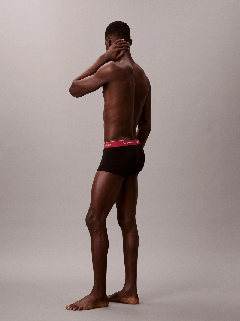 PACK DE 3 BOXERS LOW RISE TRUNK ICON COTTON STRETCH - 3