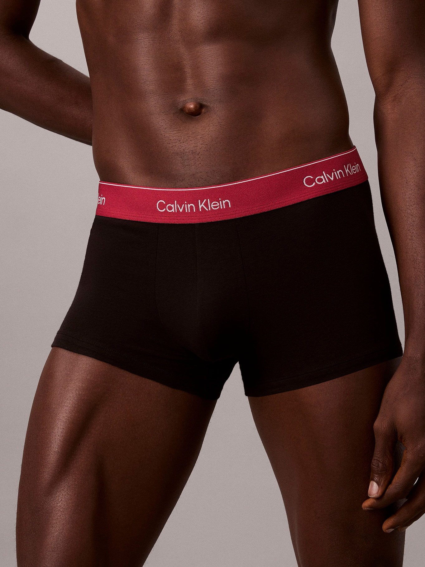 PACK DE 3 BOXERS LOW RISE TRUNK ICON COTTON STRETCH - 5