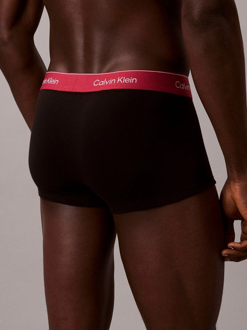 PACK DE 3 BOXERS LOW RISE TRUNK ICON COTTON STRETCH - 6