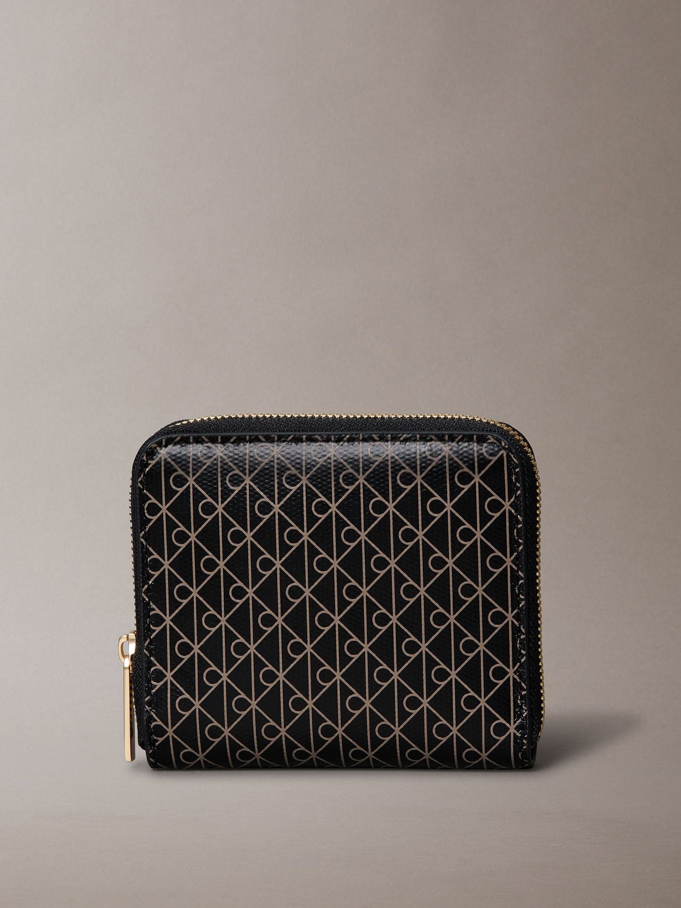 BILLETERA CON ESTAMPADO DE MONOGRAMA - 1