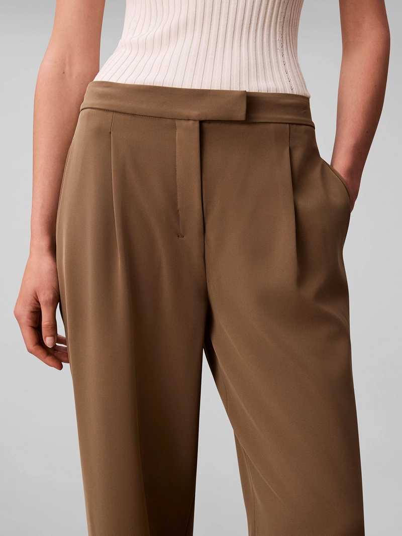 PANTALON RECTO DE SARGA TAILORED - 3