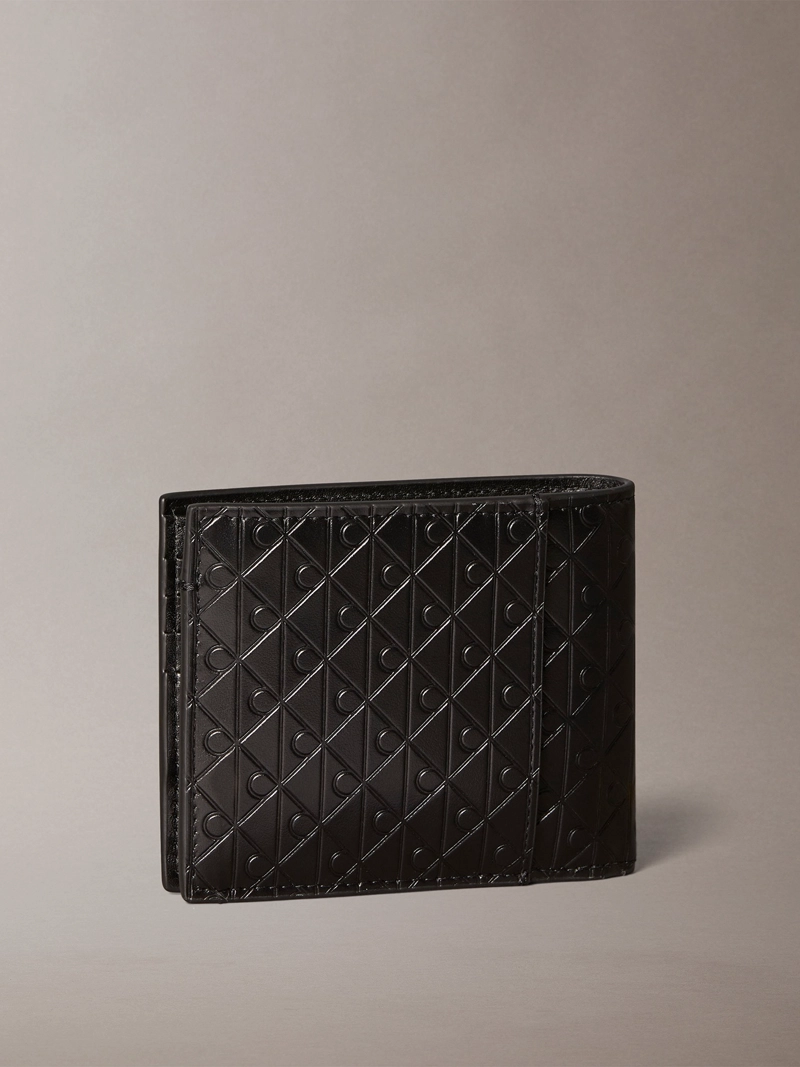 BILLETERA CON MONOGRAMA GRABADO PLEGADA - 2