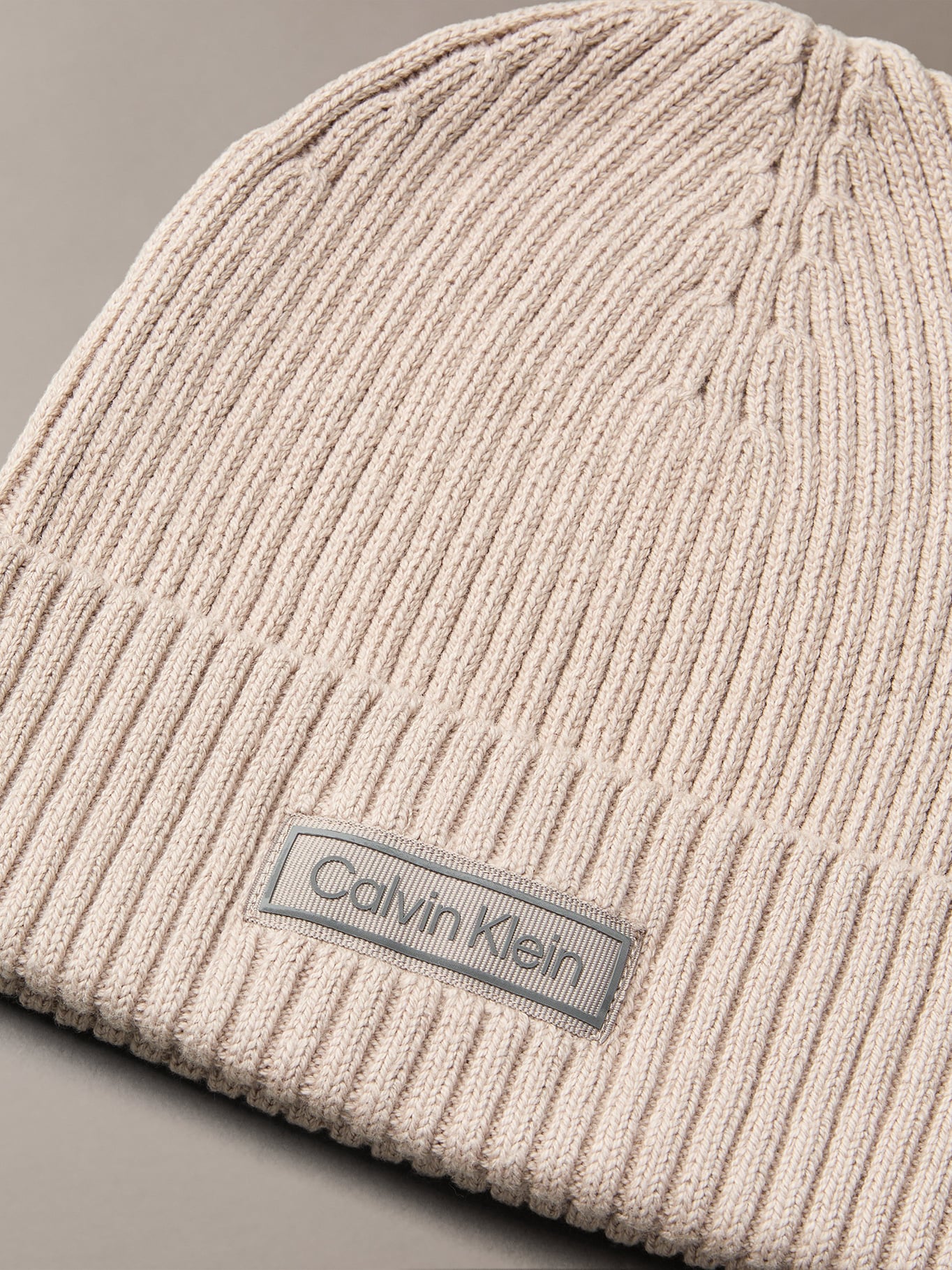 GORRO DE PUNTO DE MEZCLA DE ALGODON Y CACHEMIRA - 3