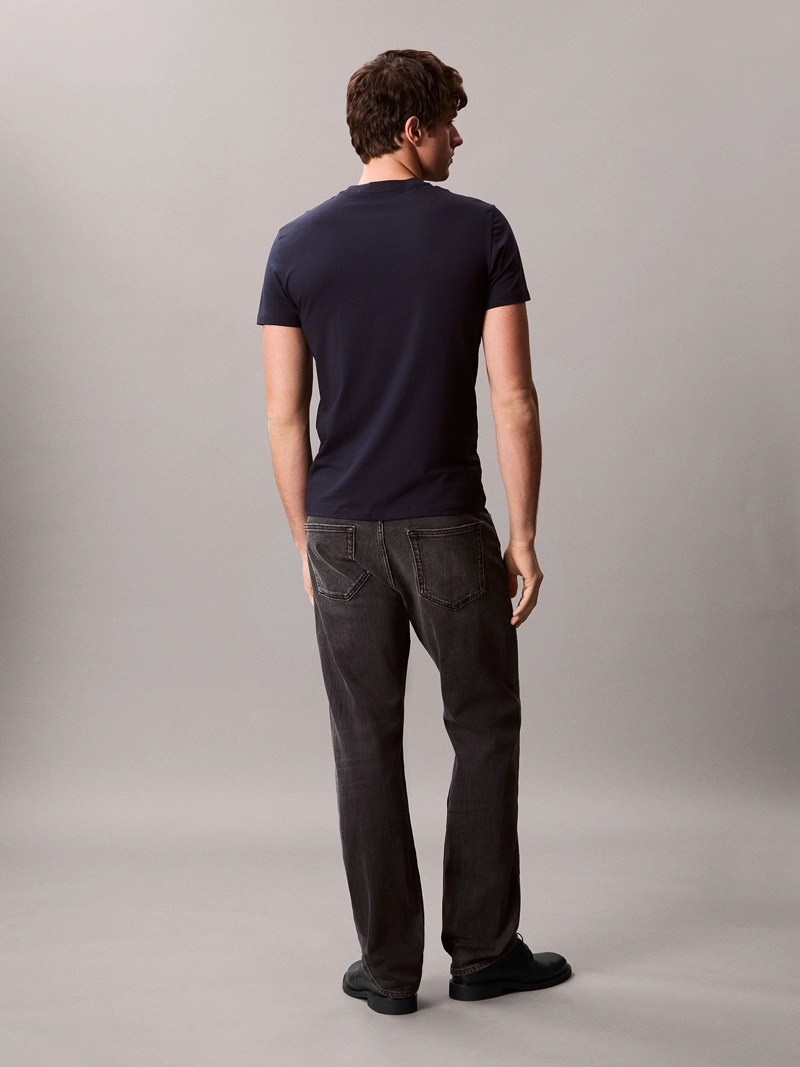 POLERA SLIM DE ALGODON STRECH - 3